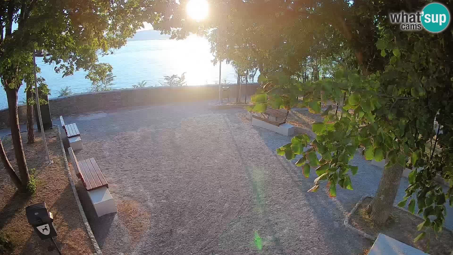 Webcam Segna Live | Parco degli Scrittori e Canale del Velebit