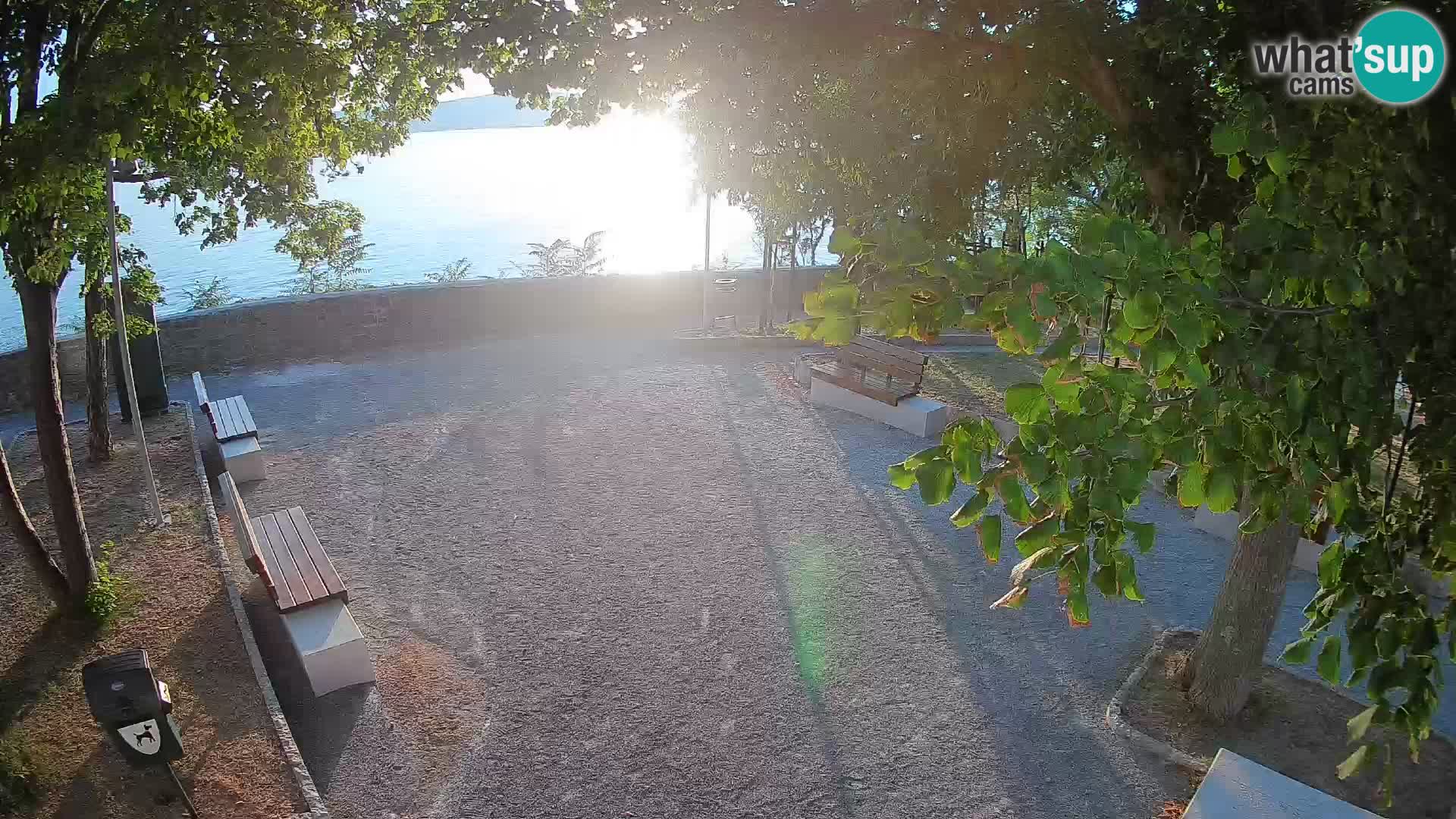 Webcam Segna Live | Parco degli Scrittori e Canale del Velebit