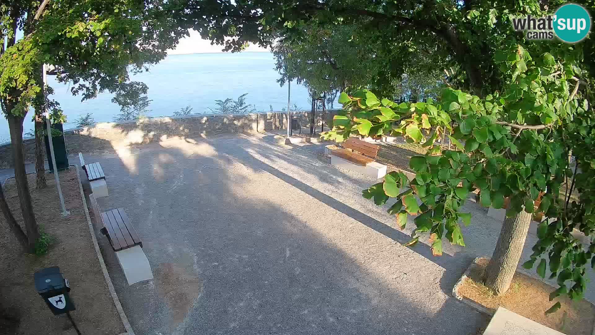 Webcam Segna Live | Parco degli Scrittori e Canale del Velebit
