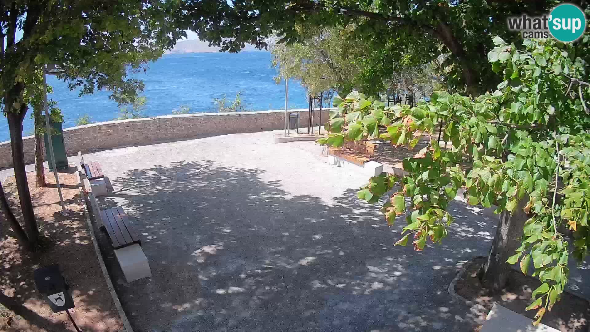 Webcam Segna Live | Parco degli Scrittori e Canale del Velebit