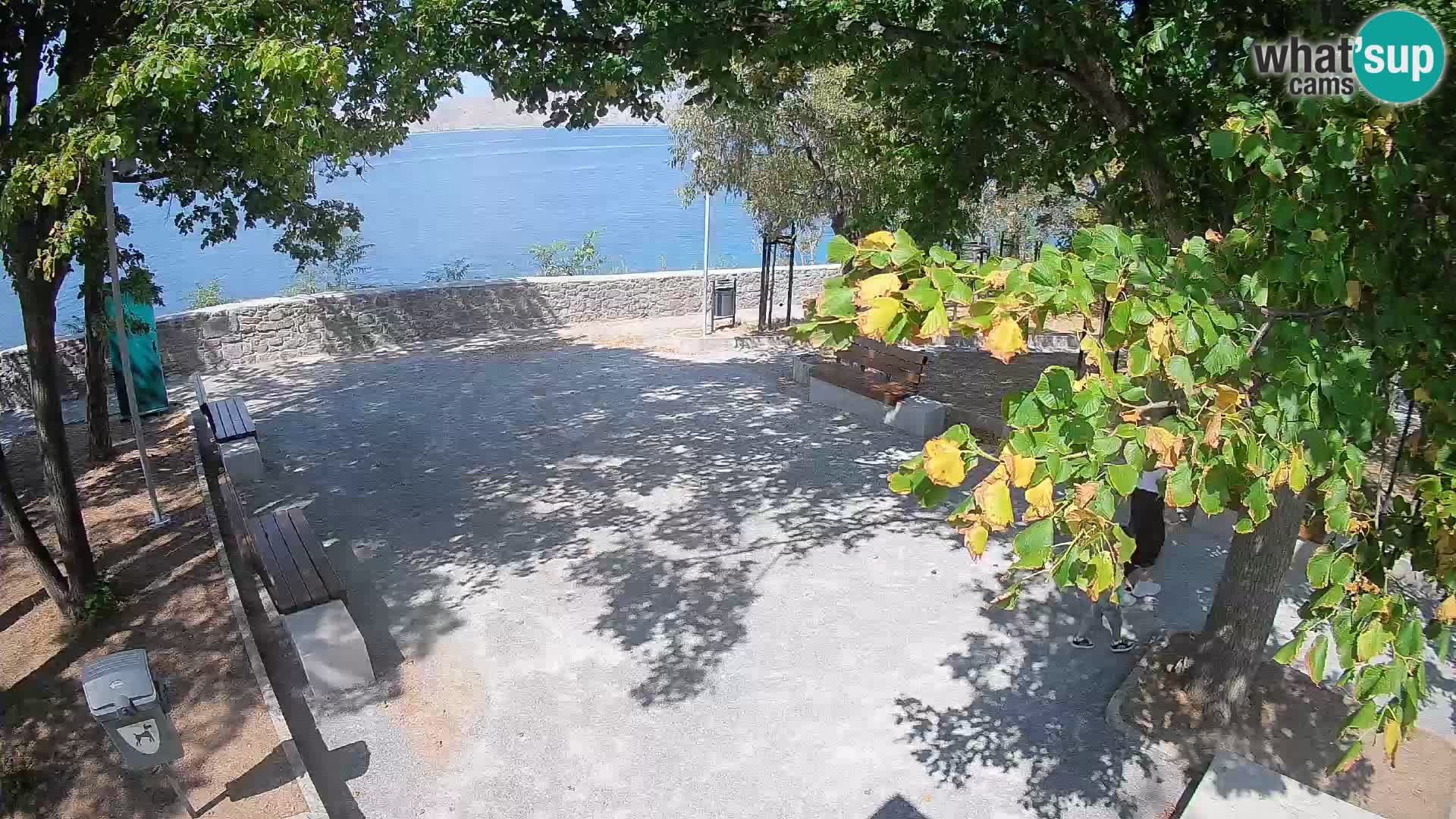 Kamera uživo Senj – Park književnika i Velebitski kanal
