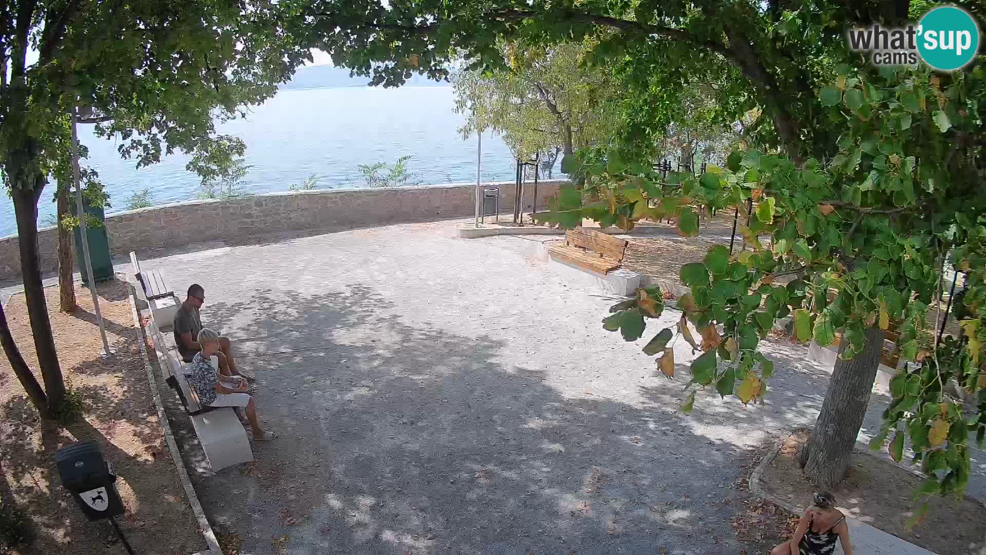 Kamera uživo Senj – Park književnika i Velebitski kanal