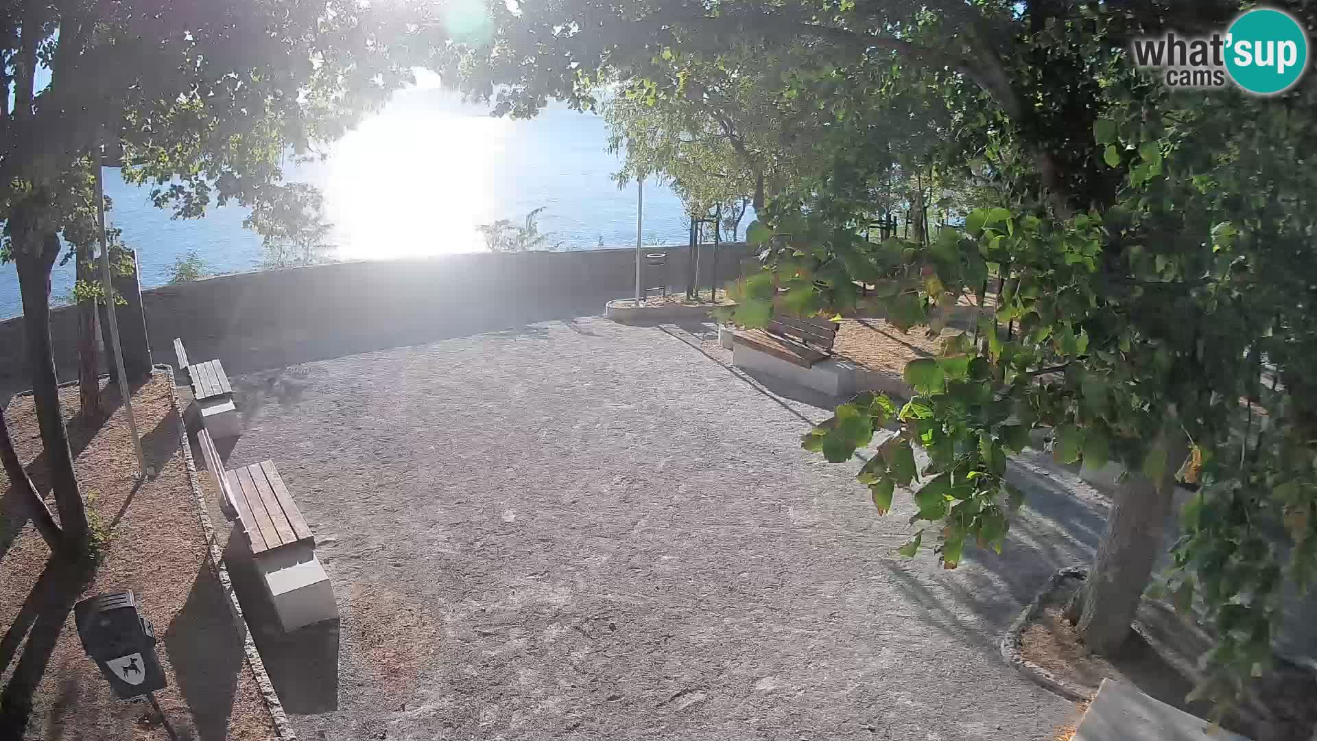Webcam Segna Live | Parco degli Scrittori e Canale del Velebit