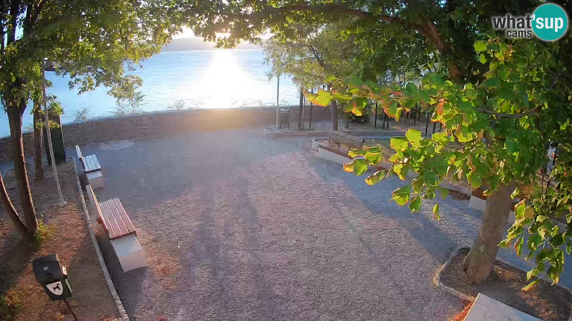 Webcam Segna Live | Parco degli Scrittori e Canale del Velebit