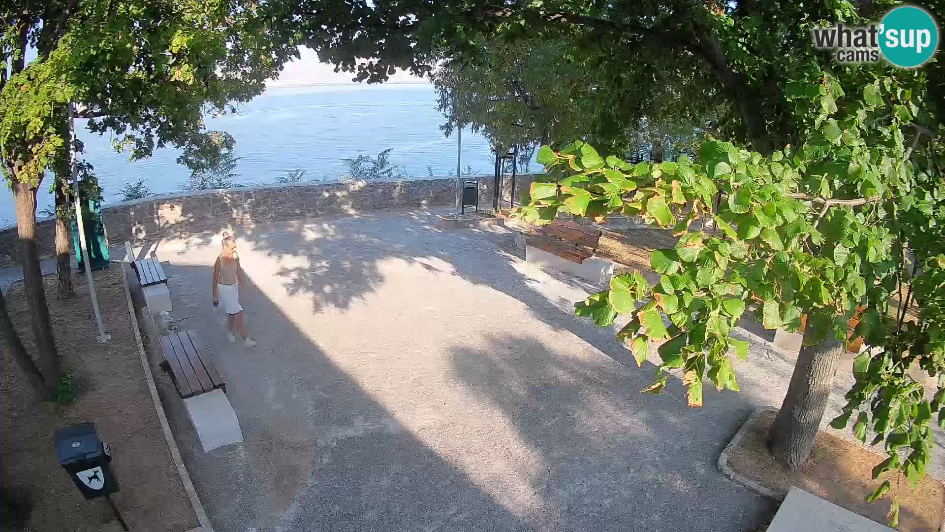 Webcam Segna Live | Parco degli Scrittori e Canale del Velebit