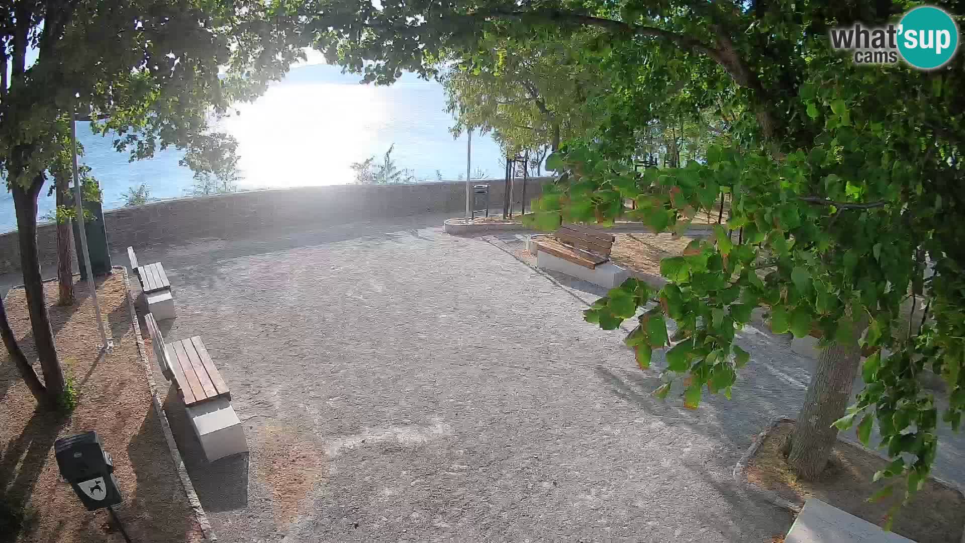 Webcam Segna Live | Parco degli Scrittori e Canale del Velebit