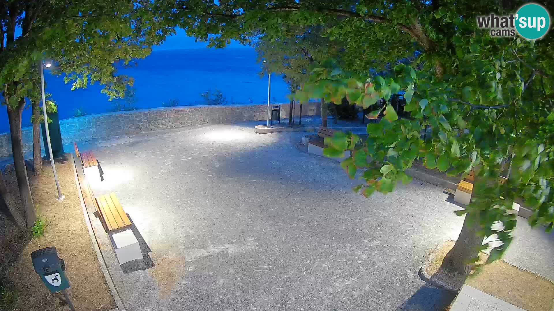 Webcam Segna Live | Parco degli Scrittori e Canale del Velebit