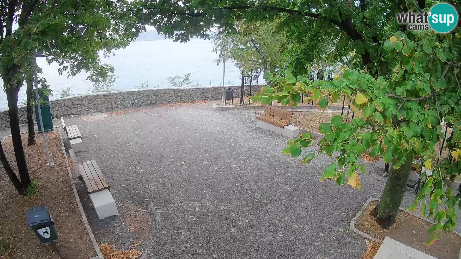 Kamera uživo Senj – Park književnika i Velebitski kanal