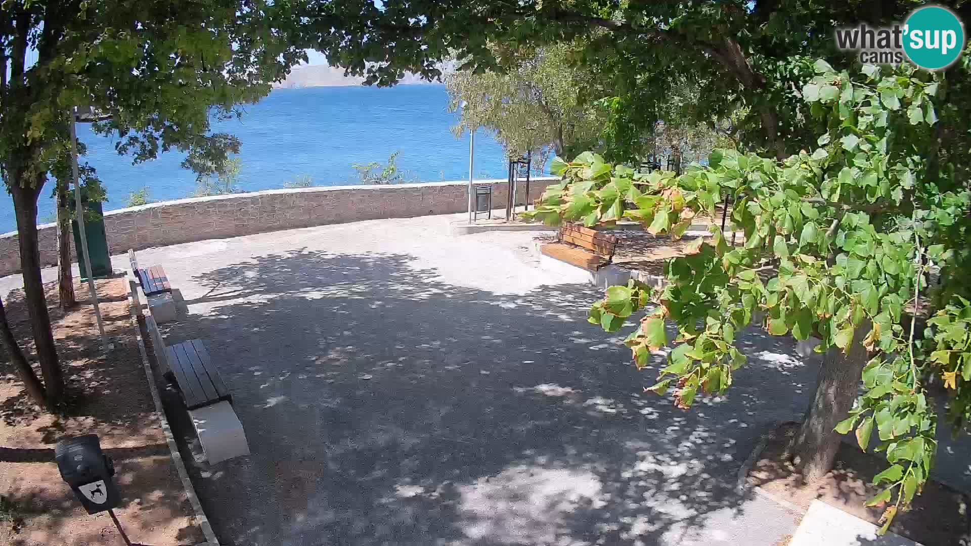Webcam Segna Live | Parco degli Scrittori e Canale del Velebit