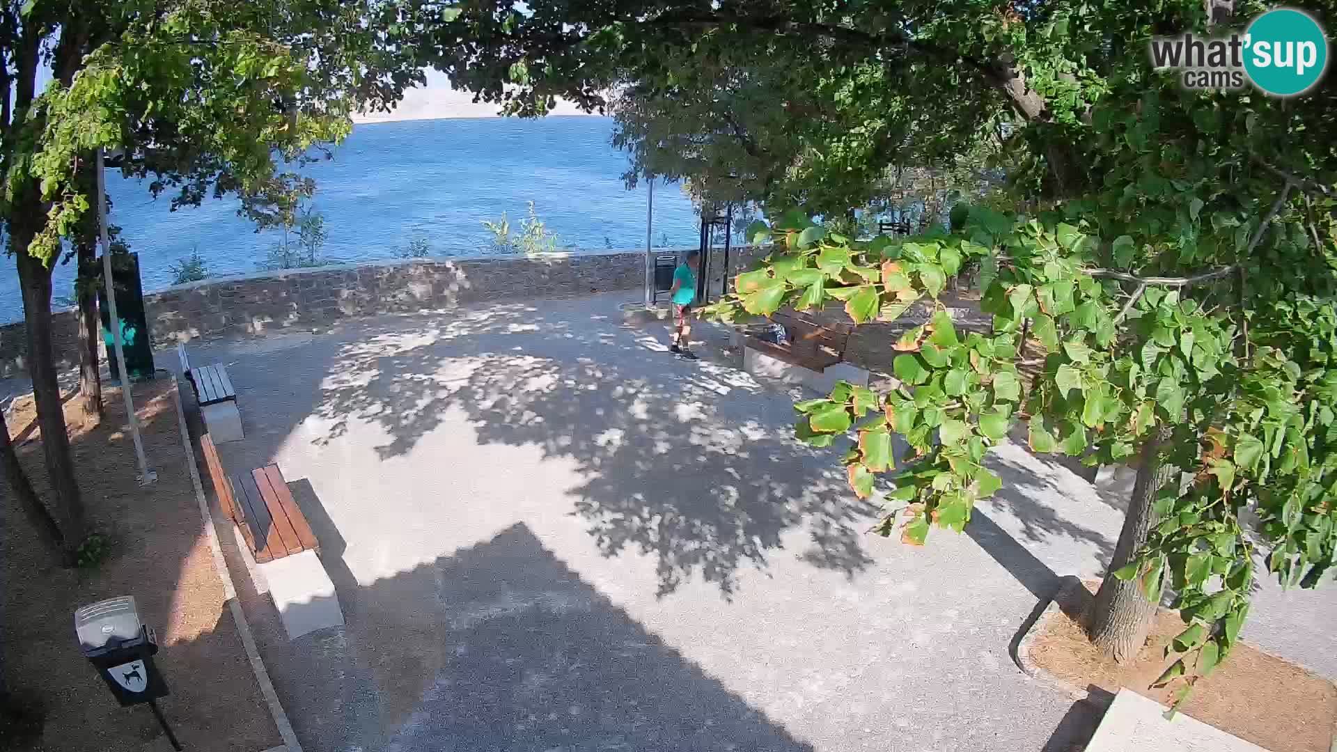 Webcam Segna Live | Parco degli Scrittori e Canale del Velebit