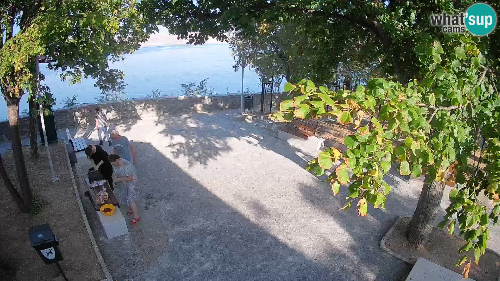Webcam Segna Live | Parco degli Scrittori e Canale del Velebit