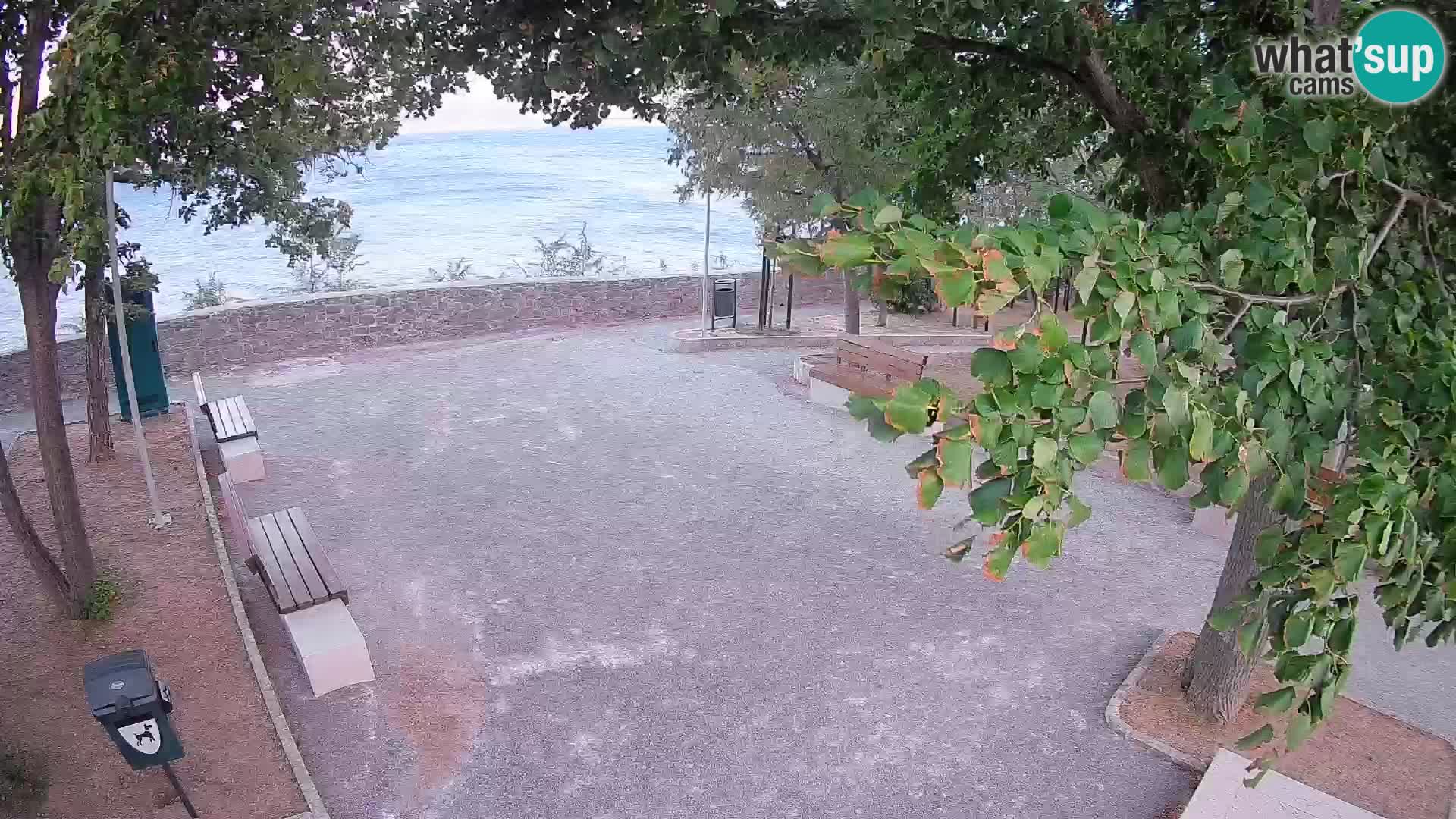 Webcam Segna Live | Parco degli Scrittori e Canale del Velebit