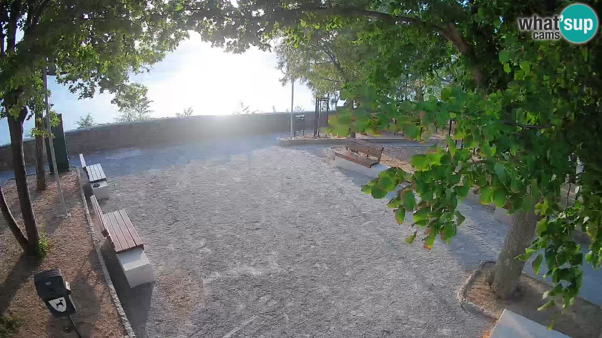 Webcam Segna Live | Parco degli Scrittori e Canale del Velebit