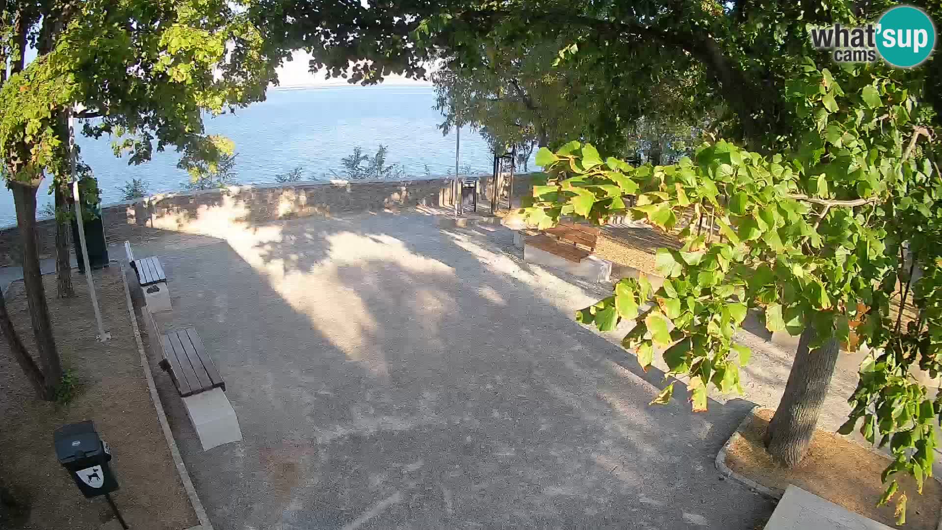 Webcam Segna Live | Parco degli Scrittori e Canale del Velebit