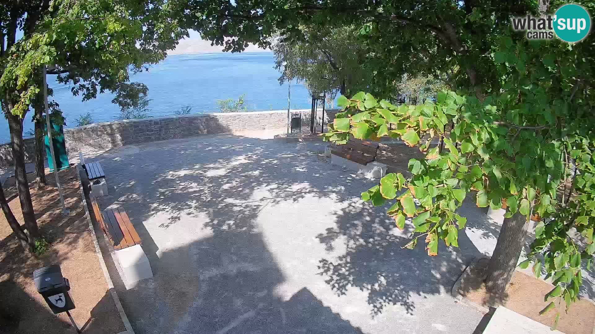 Webcam Segna Live | Parco degli Scrittori e Canale del Velebit