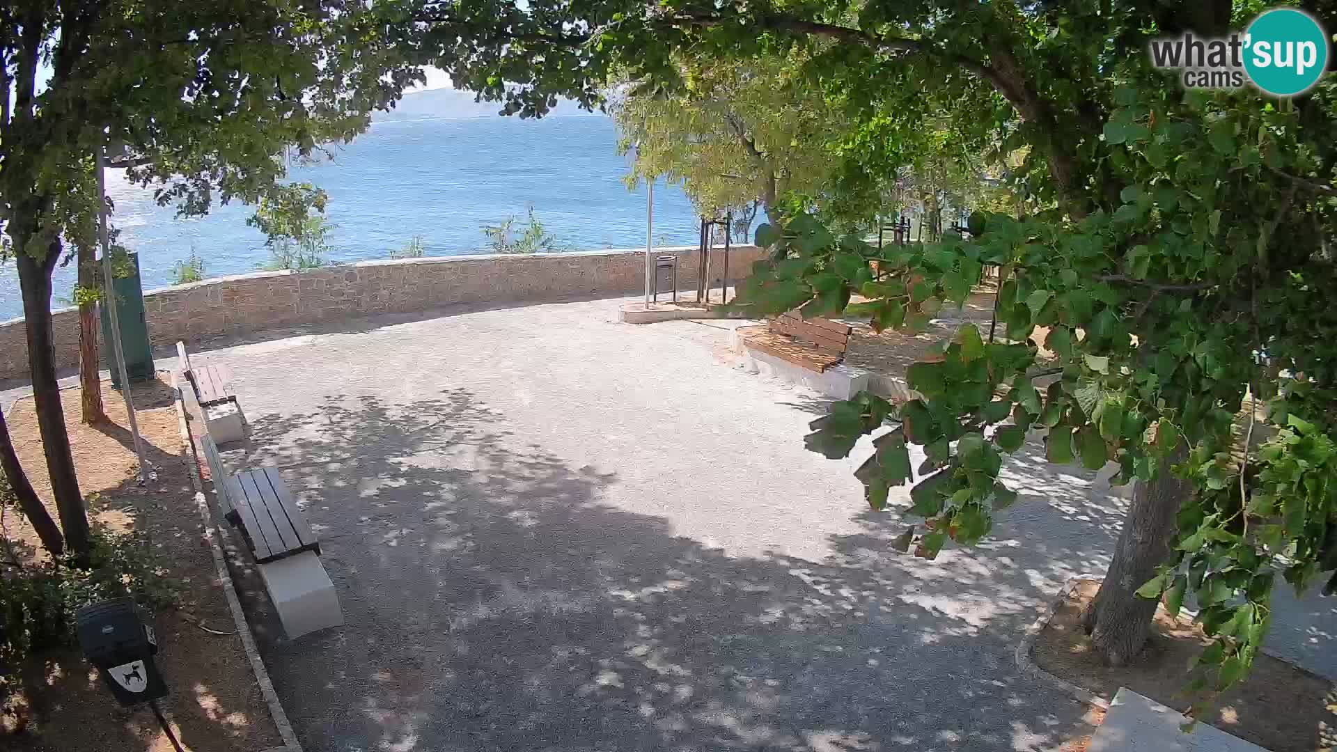 Webcam Segna Live | Parco degli Scrittori e Canale del Velebit