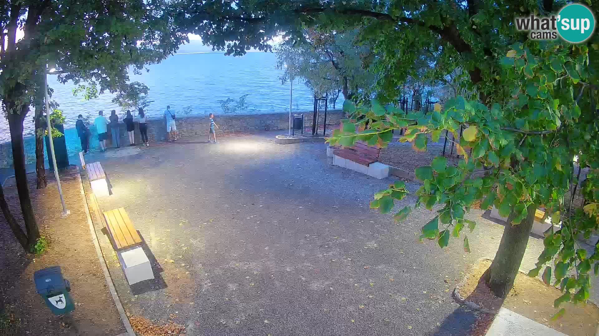 Webcam Segna Live | Parco degli Scrittori e Canale del Velebit