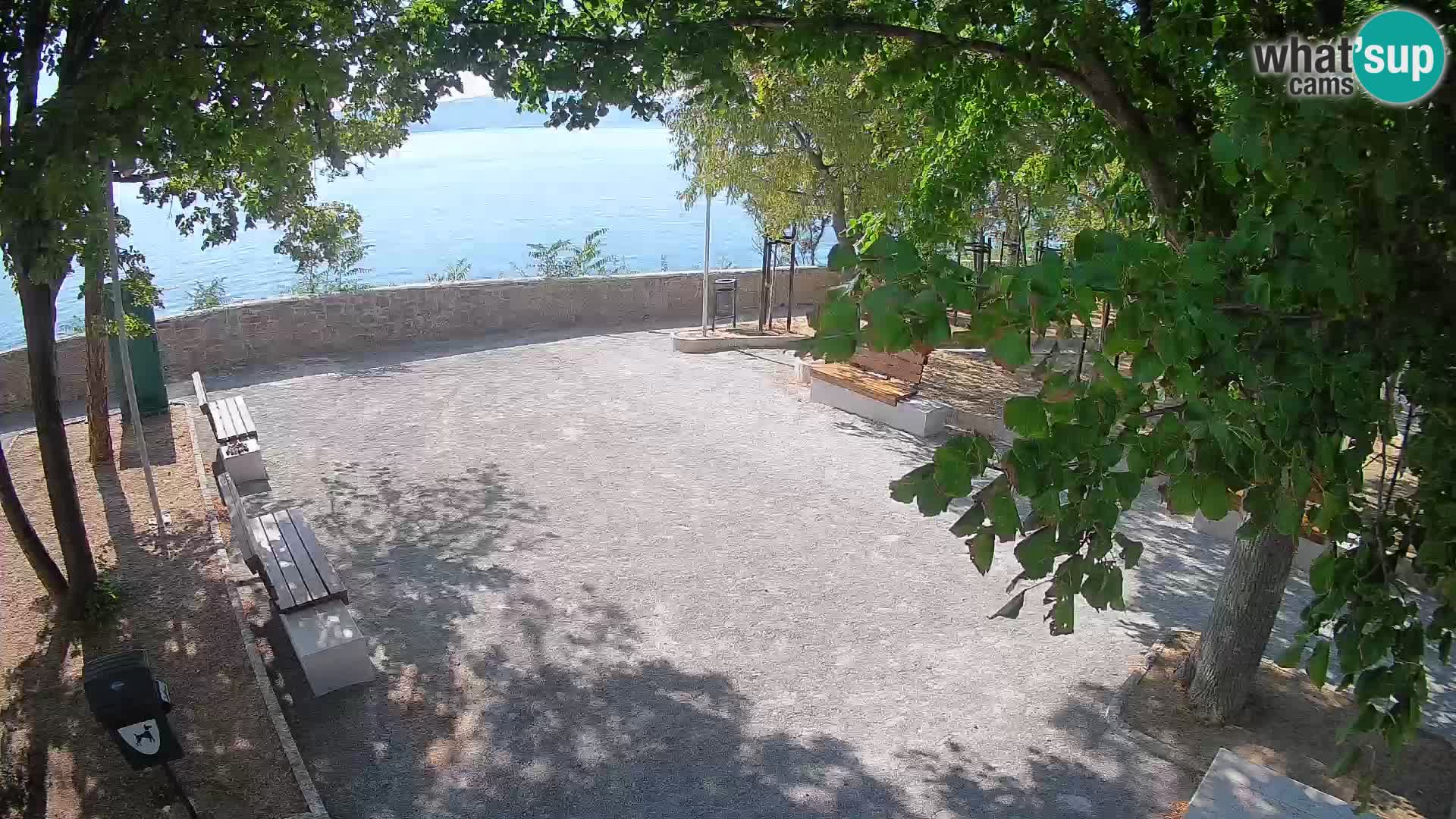 Webcam Segna Live | Parco degli Scrittori e Canale del Velebit