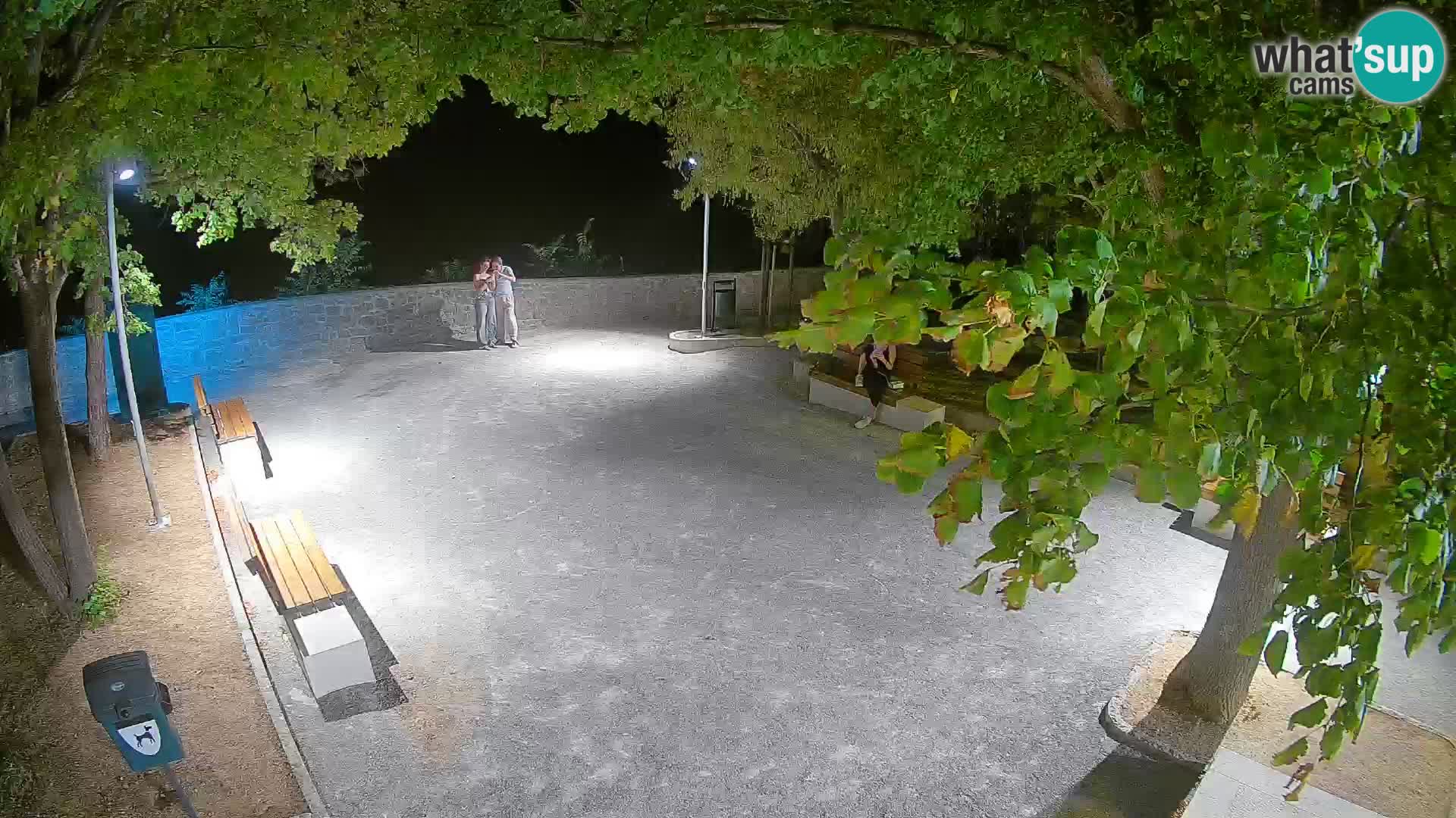 Kamera uživo Senj – Park književnika i Velebitski kanal