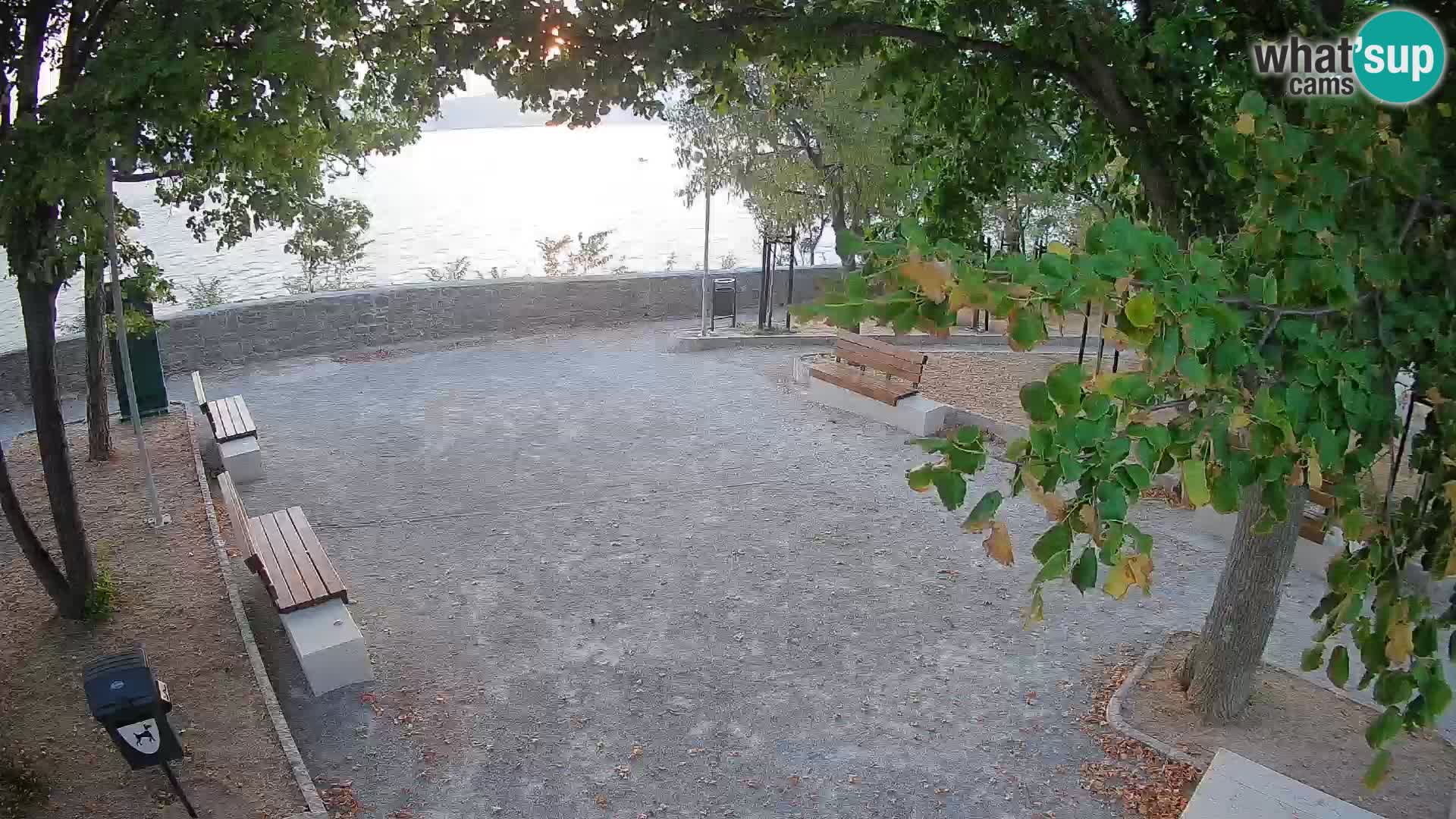 Webcam Segna Live | Parco degli Scrittori e Canale del Velebit