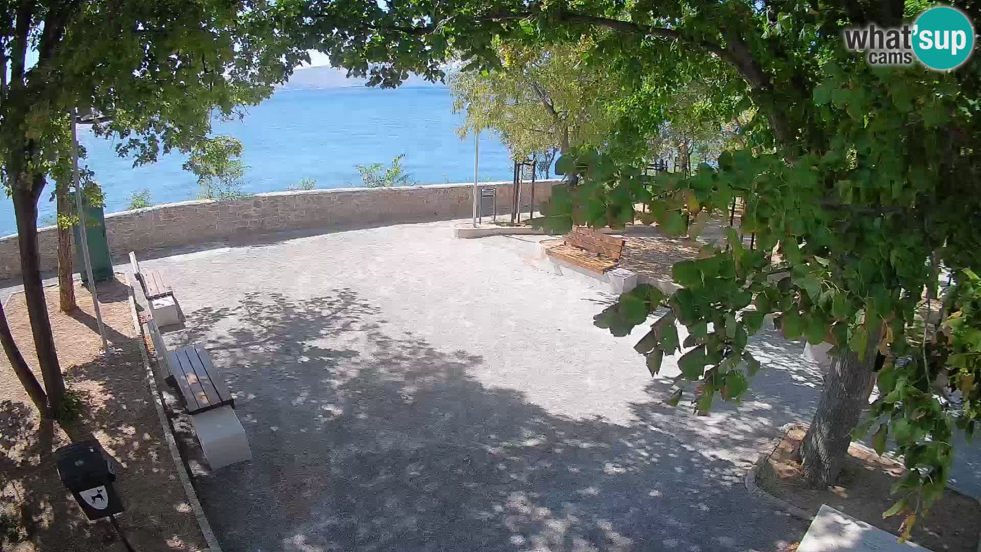 Webcam Segna Live | Parco degli Scrittori e Canale del Velebit