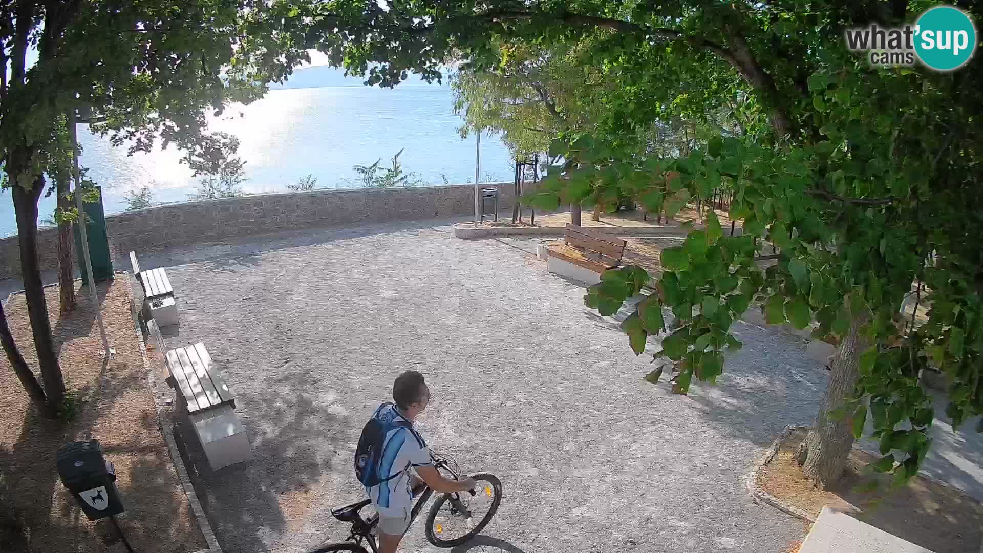Webcam Segna Live | Parco degli Scrittori e Canale del Velebit