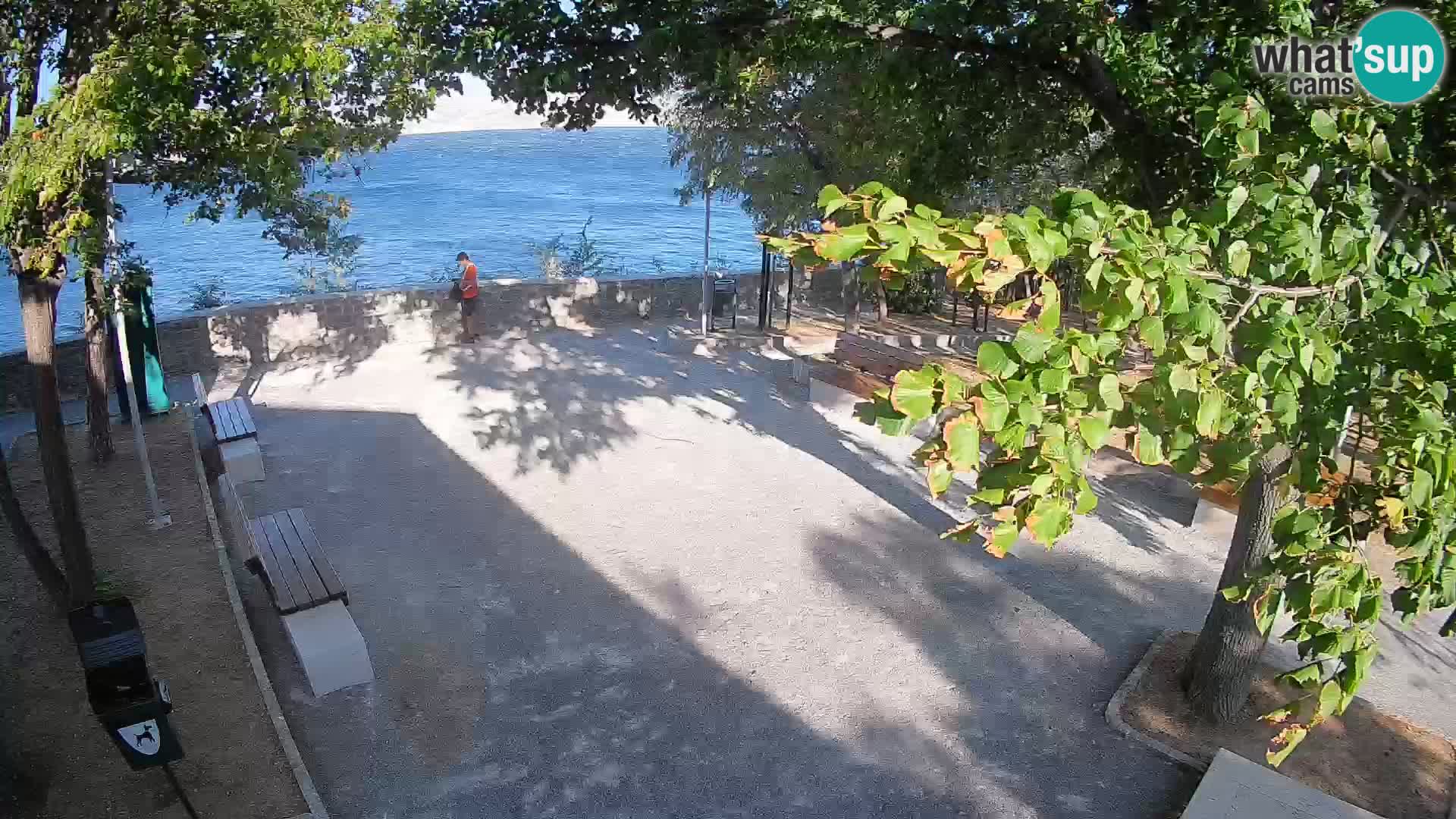 Webcam Segna Live | Parco degli Scrittori e Canale del Velebit
