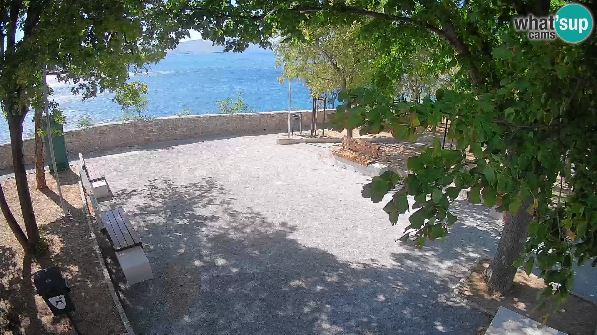 Webcam Segna Live | Parco degli Scrittori e Canale del Velebit
