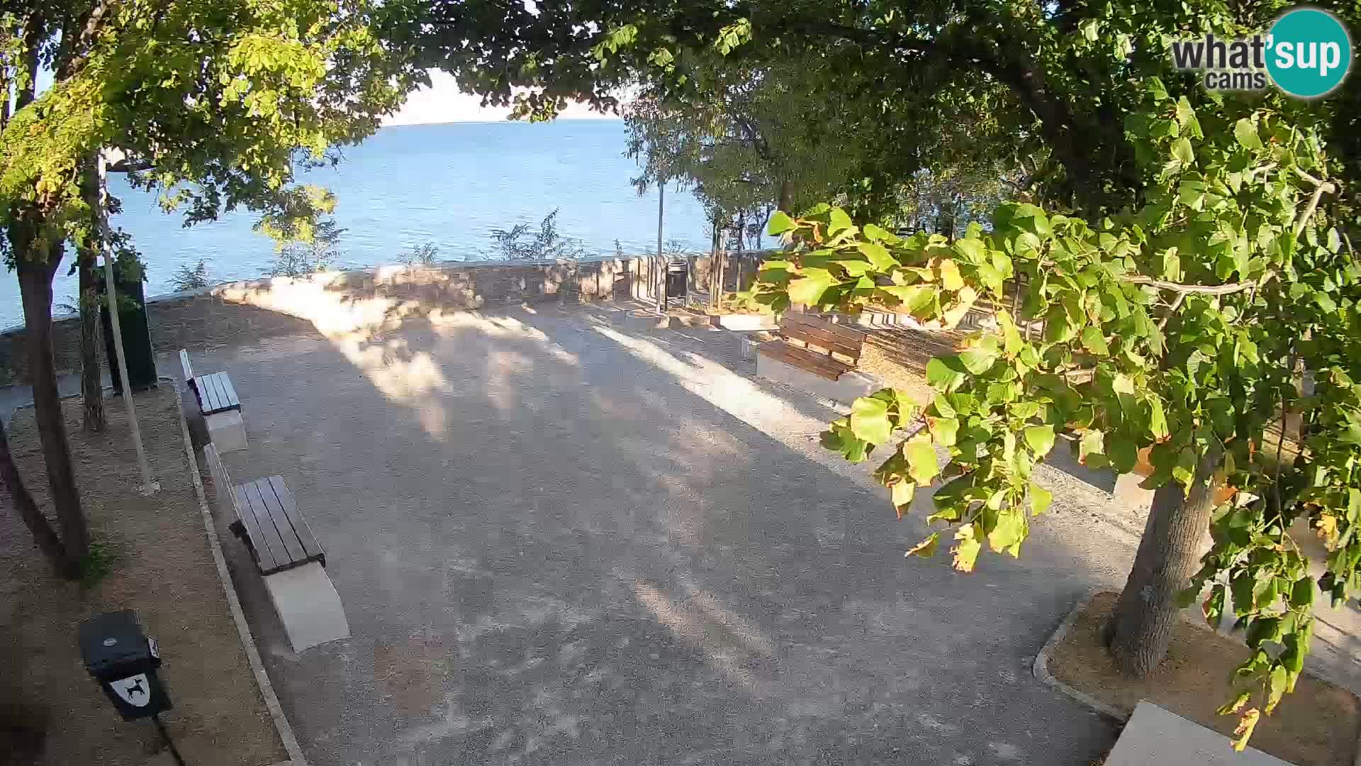 Webcam Segna Live | Parco degli Scrittori e Canale del Velebit