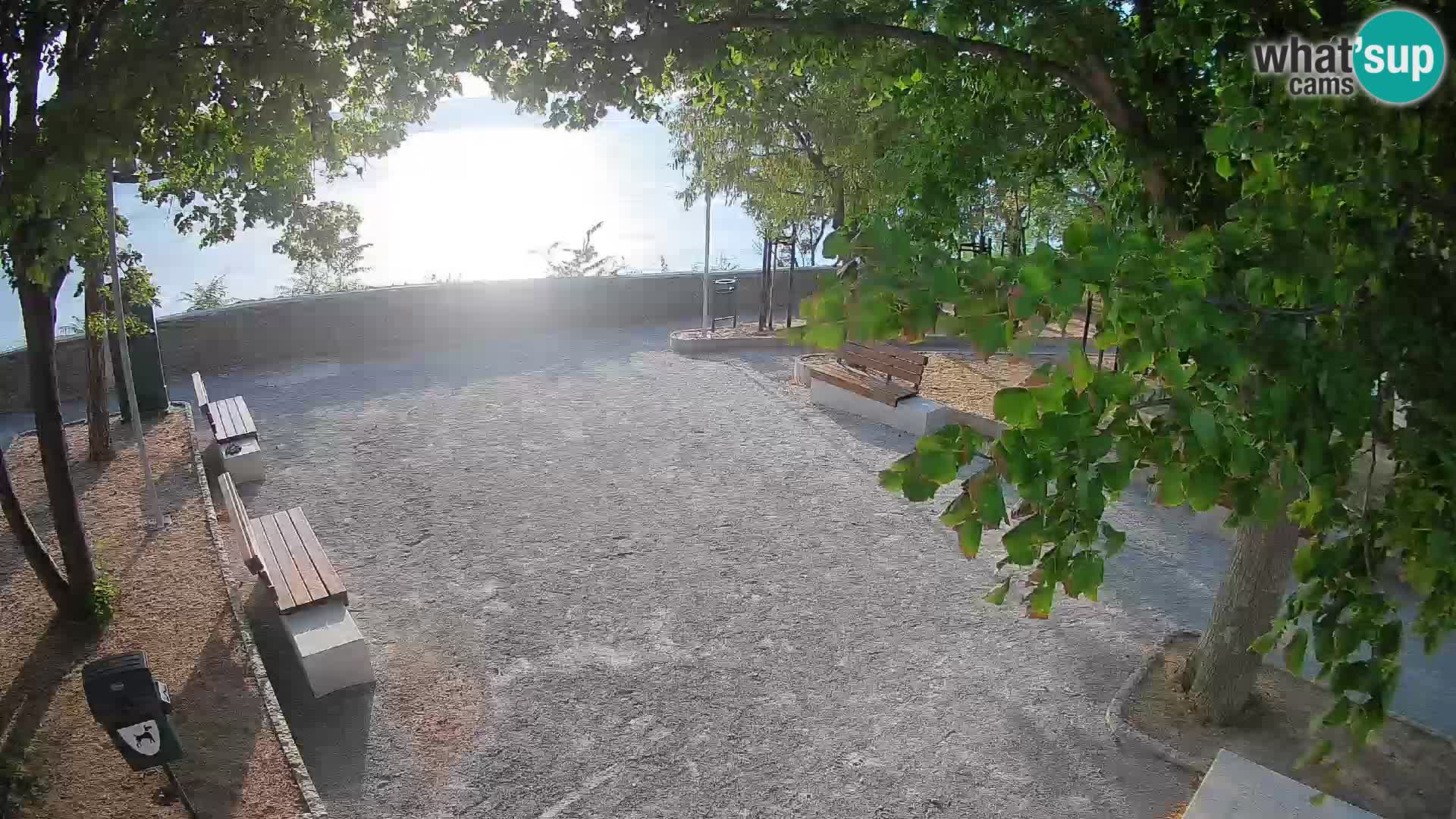 Webcam Segna Live | Parco degli Scrittori e Canale del Velebit