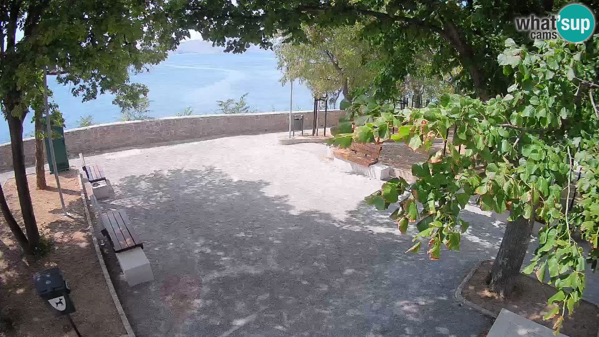 Webcam Segna Live | Parco degli Scrittori e Canale del Velebit