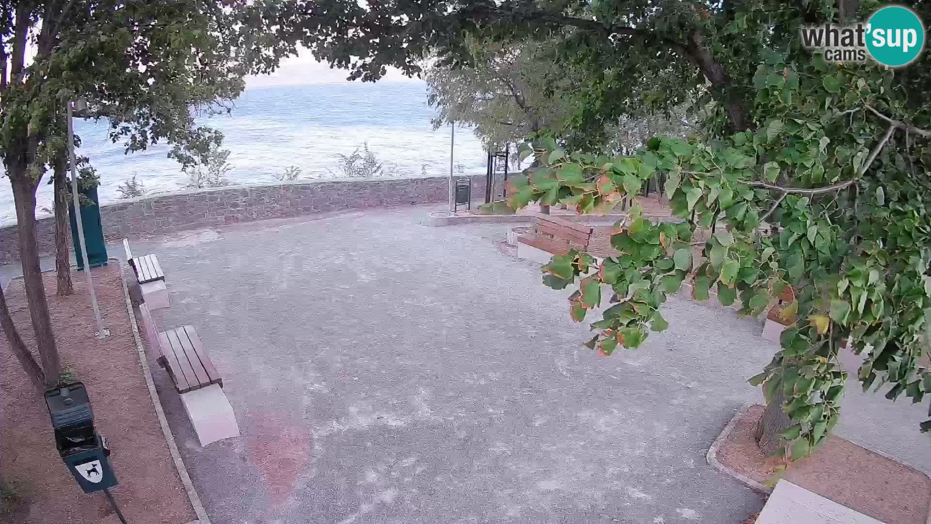 Webcam Segna Live | Parco degli Scrittori e Canale del Velebit