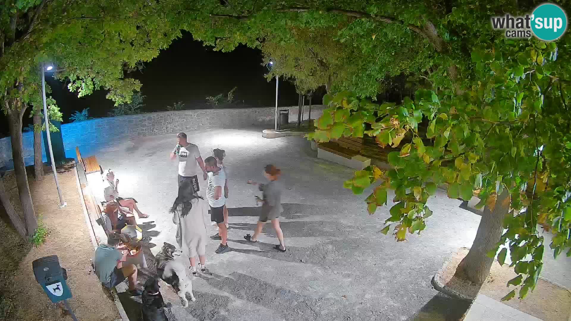Kamera uživo Senj – Park književnika i Velebitski kanal