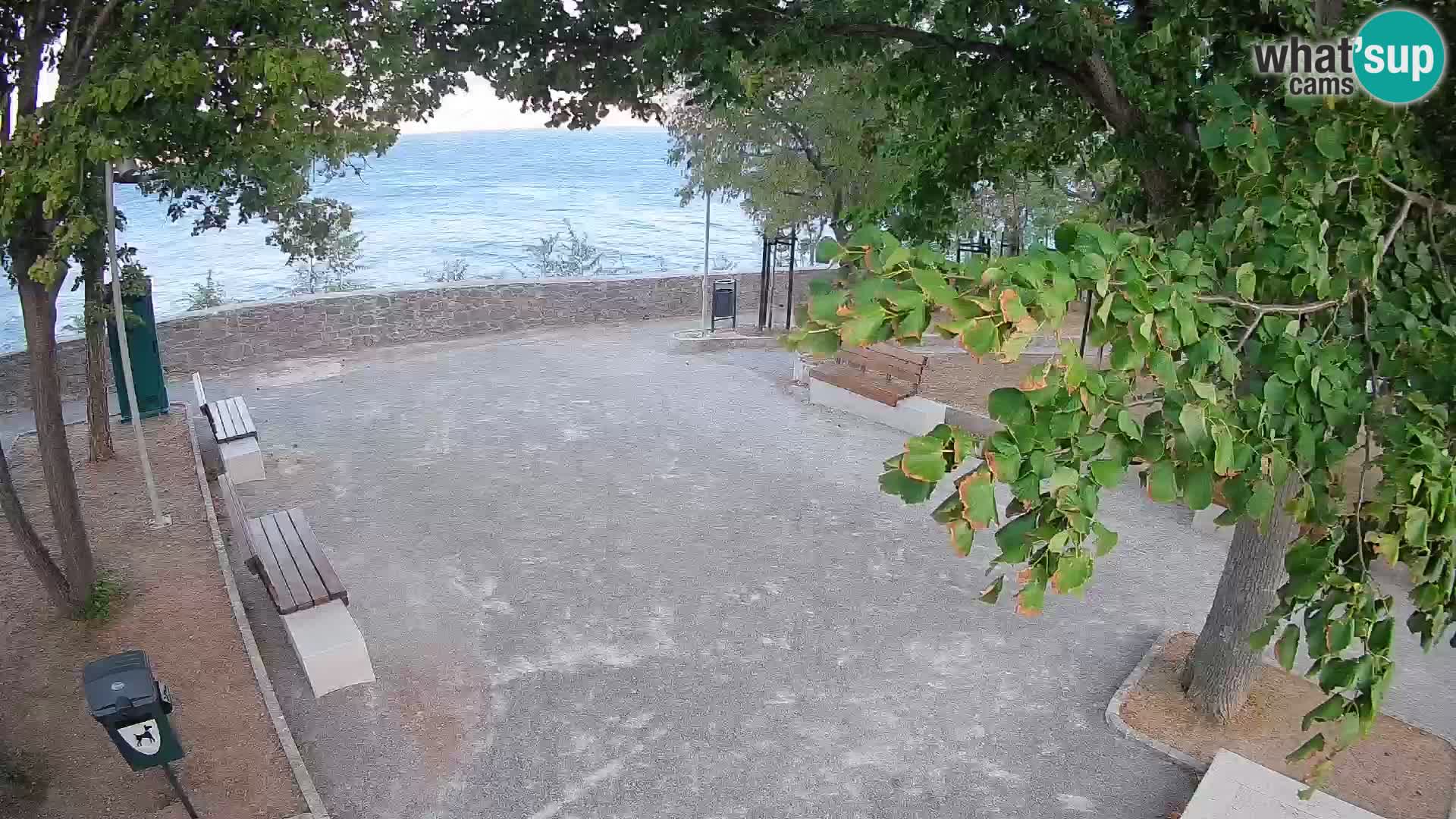 Webcam Segna Live | Parco degli Scrittori e Canale del Velebit