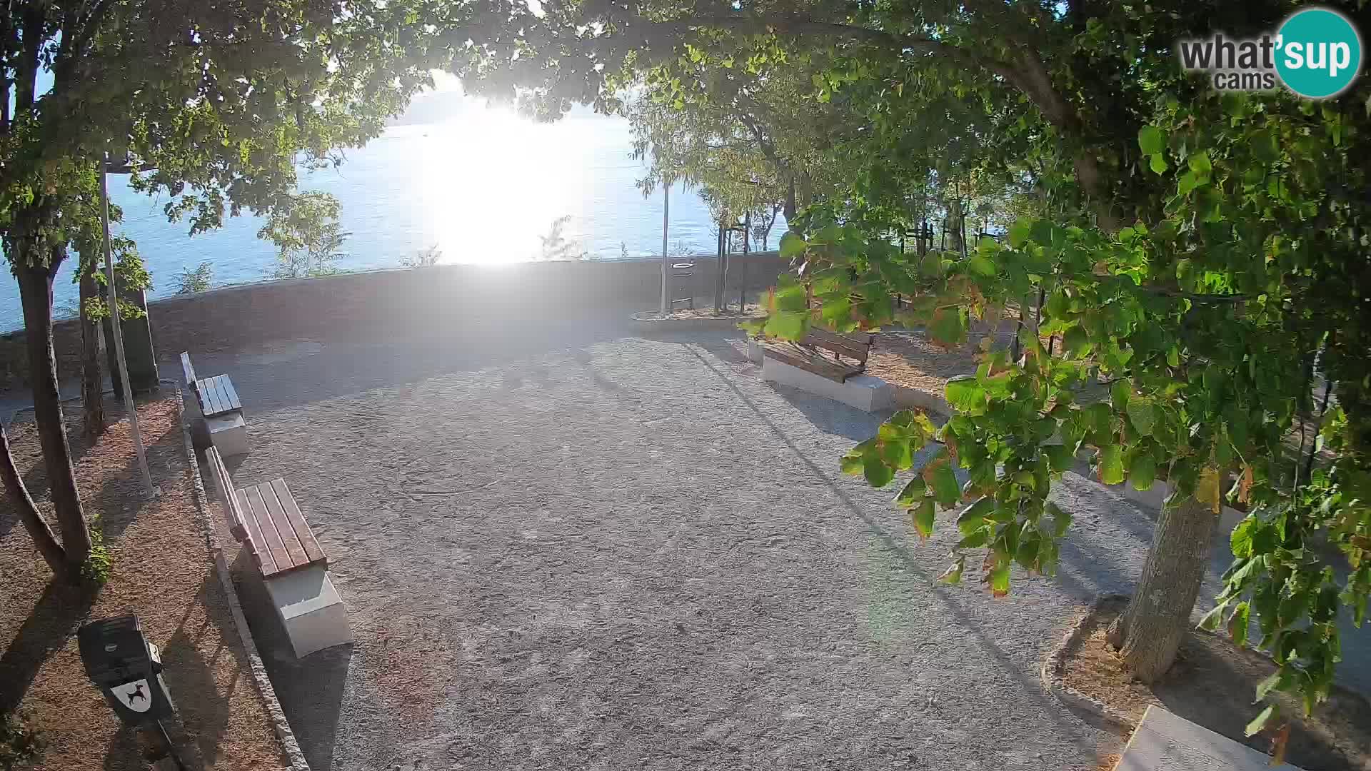 Webcam Segna Live | Parco degli Scrittori e Canale del Velebit