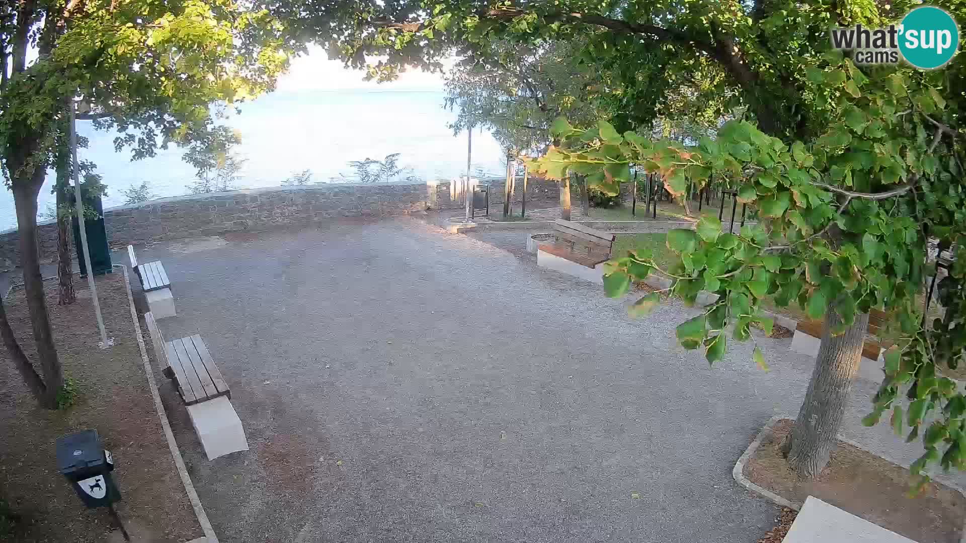 Webcam Segna Live | Parco degli Scrittori e Canale del Velebit