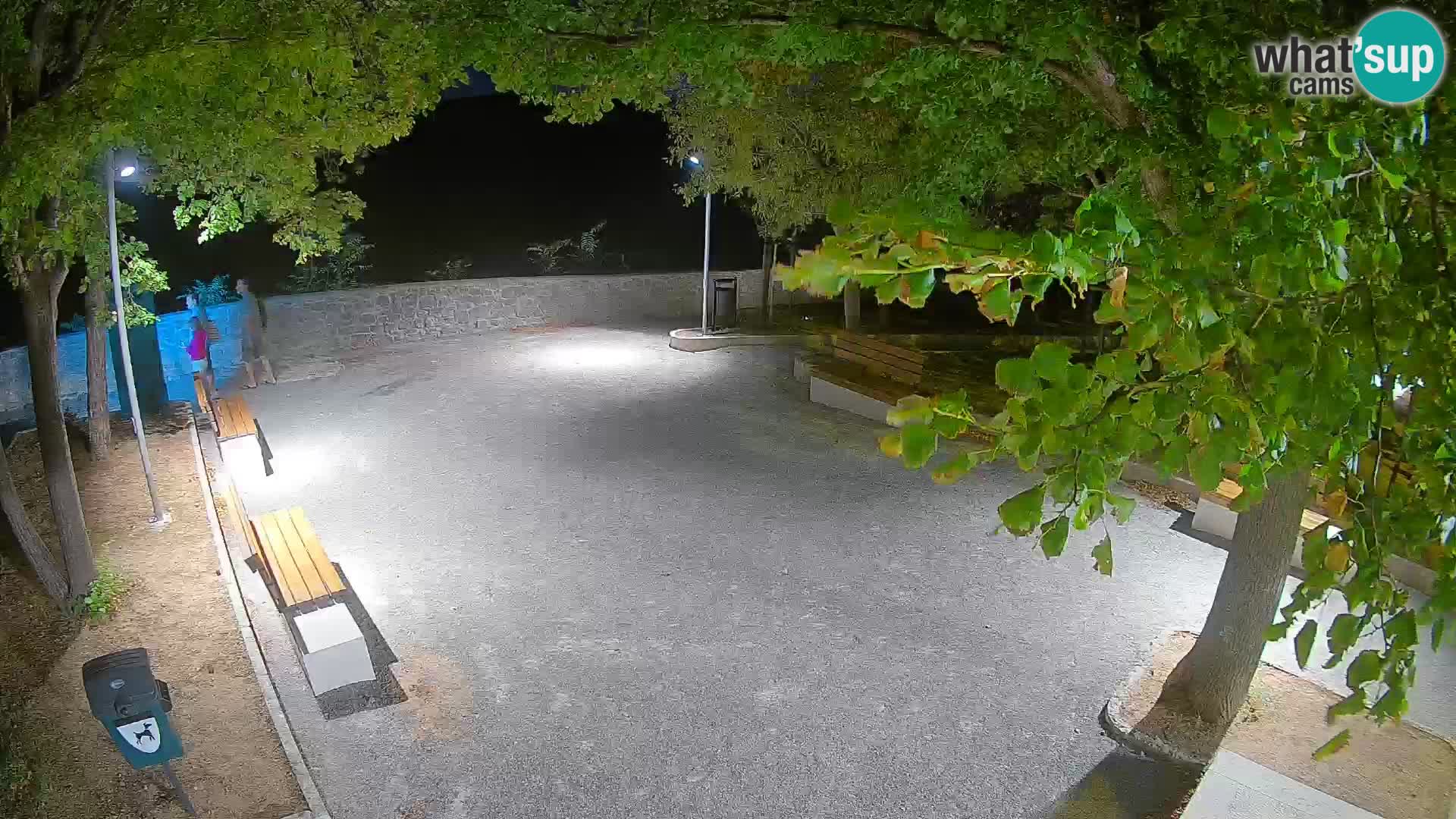 Kamera uživo Senj – Park književnika i Velebitski kanal