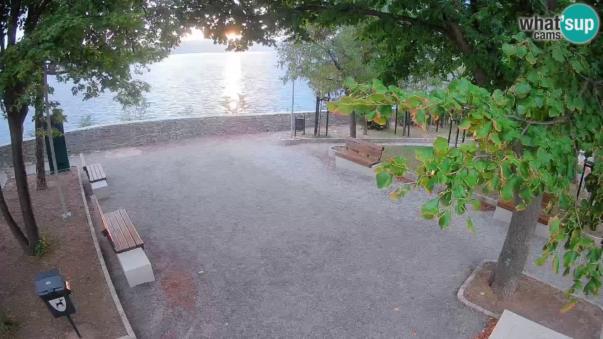 Webcam Segna Live | Parco degli Scrittori e Canale del Velebit