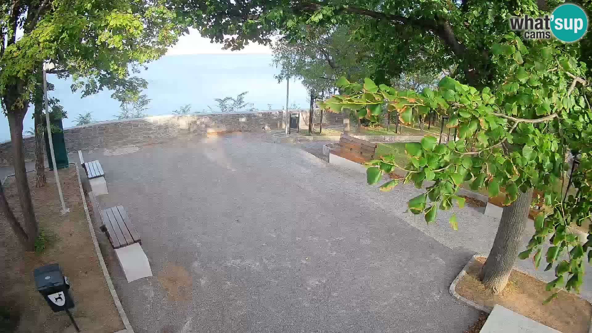 Webcam Segna Live | Parco degli Scrittori e Canale del Velebit