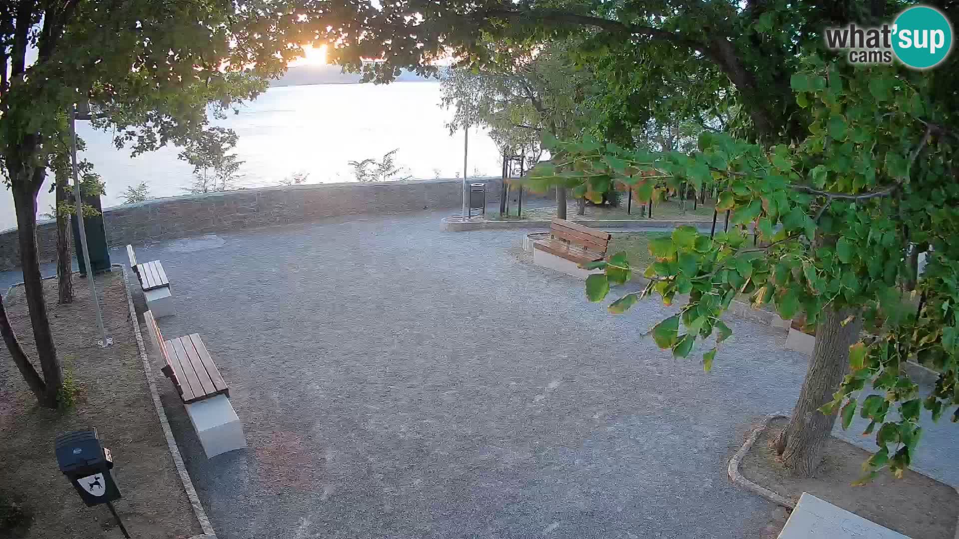 Webcam Segna Live | Parco degli Scrittori e Canale del Velebit