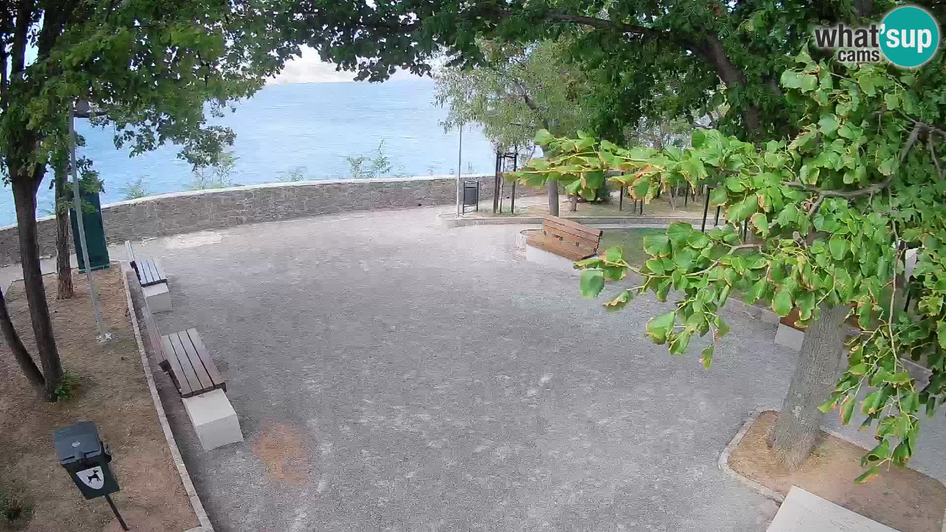 Webcam Segna Live | Parco degli Scrittori e Canale del Velebit
