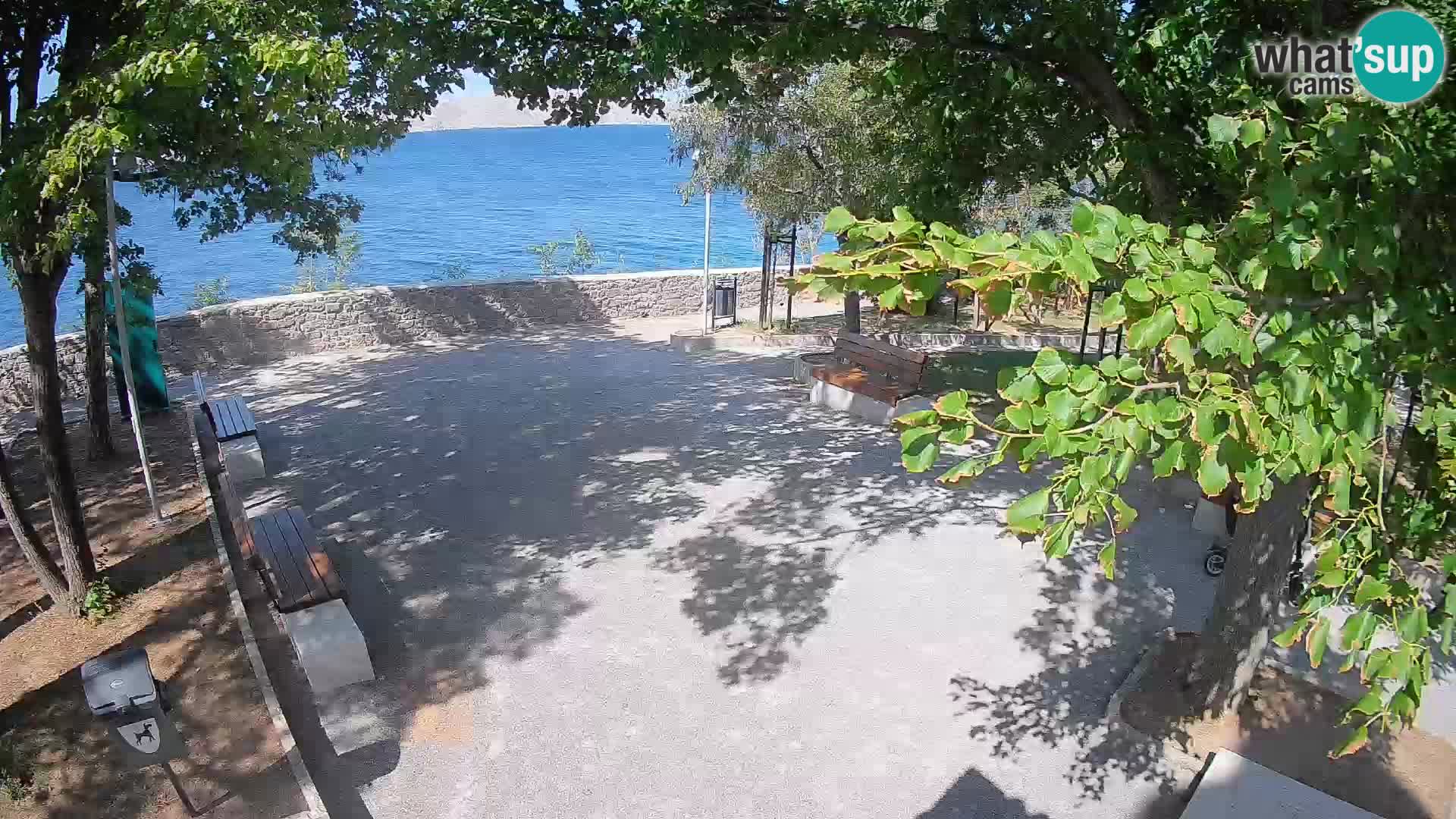 Webcam Segna Live | Parco degli Scrittori e Canale del Velebit
