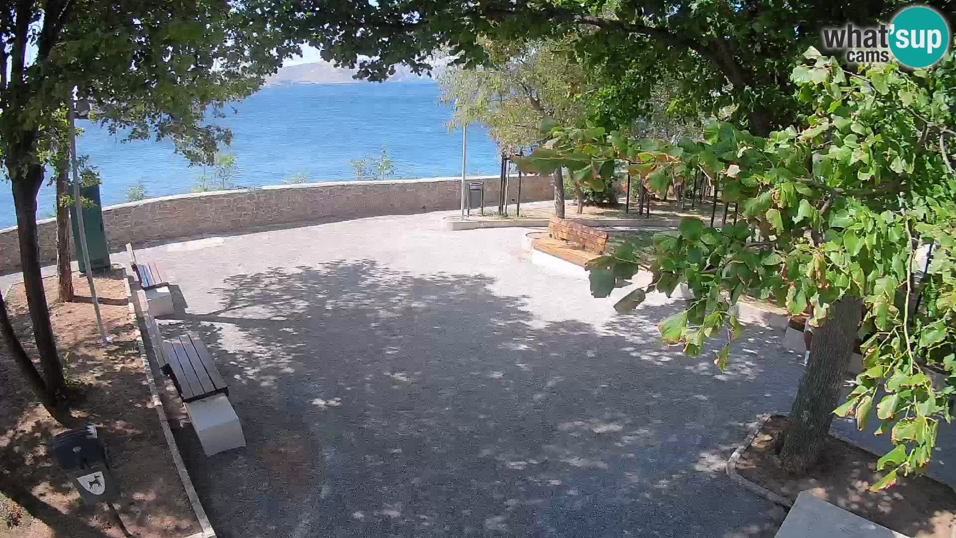 Webcam Segna Live | Parco degli Scrittori e Canale del Velebit