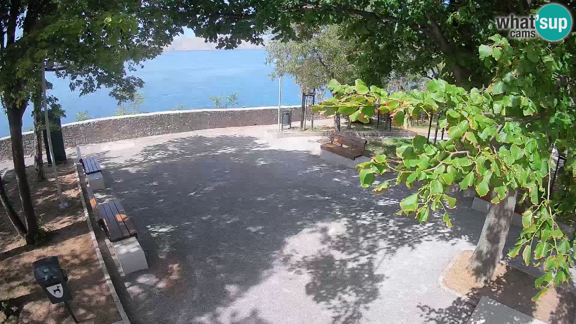 Webcam Segna Live | Parco degli Scrittori e Canale del Velebit