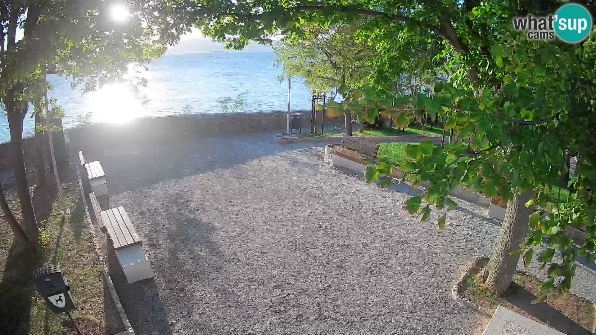 Webcam Segna Live | Parco degli Scrittori e Canale del Velebit
