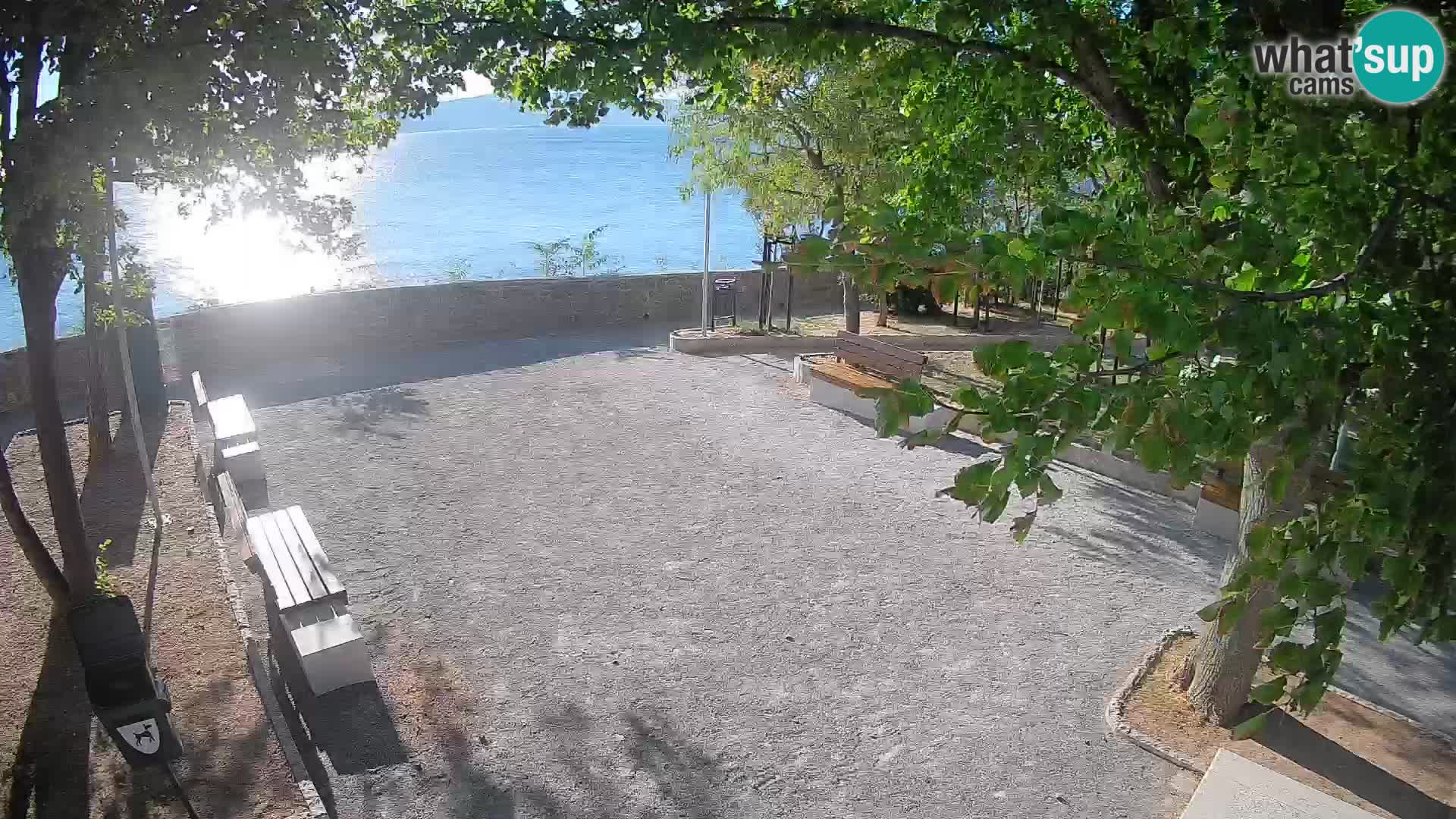 Webcam Segna Live | Parco degli Scrittori e Canale del Velebit