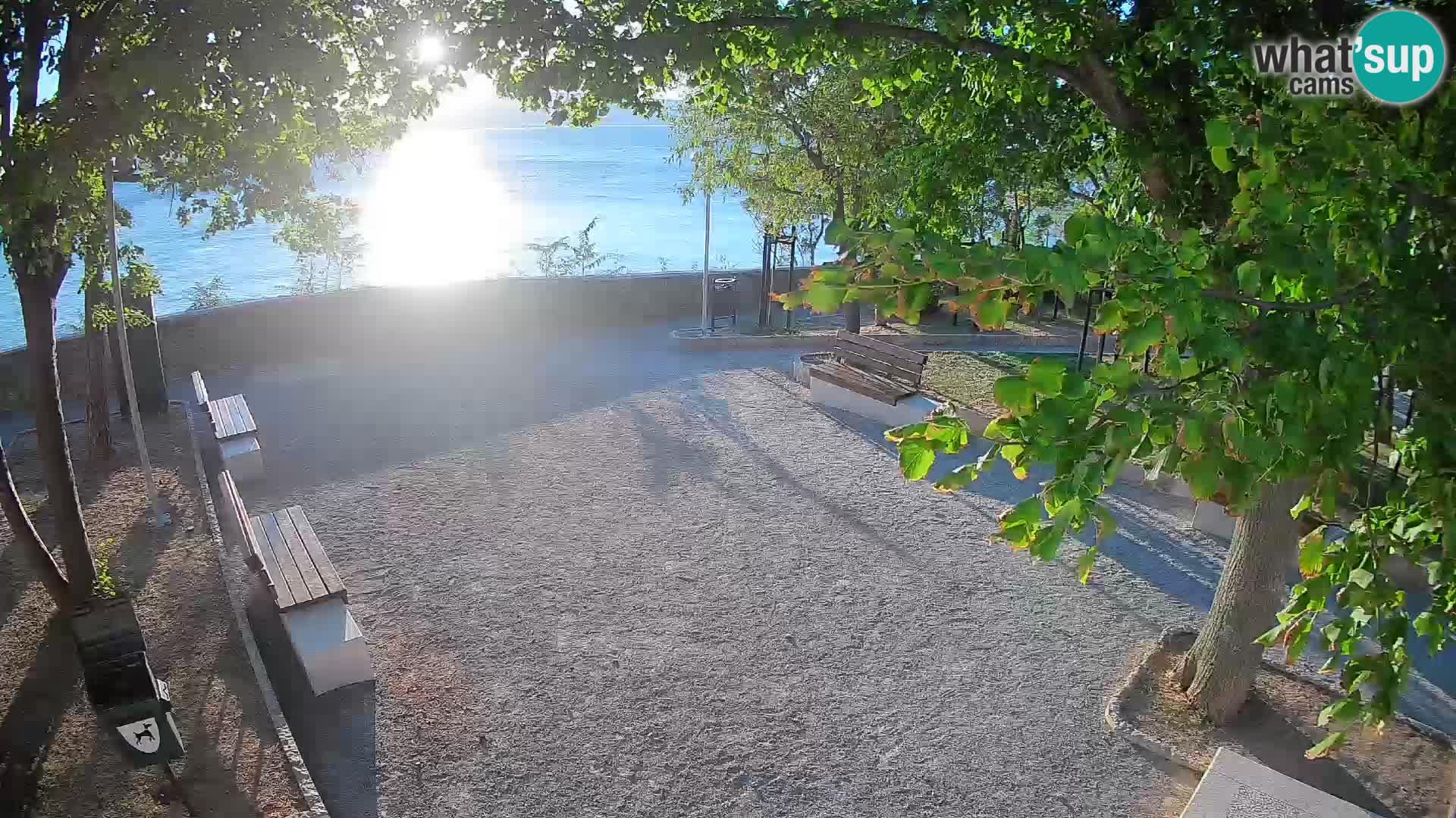 Webcam Segna Live | Parco degli Scrittori e Canale del Velebit