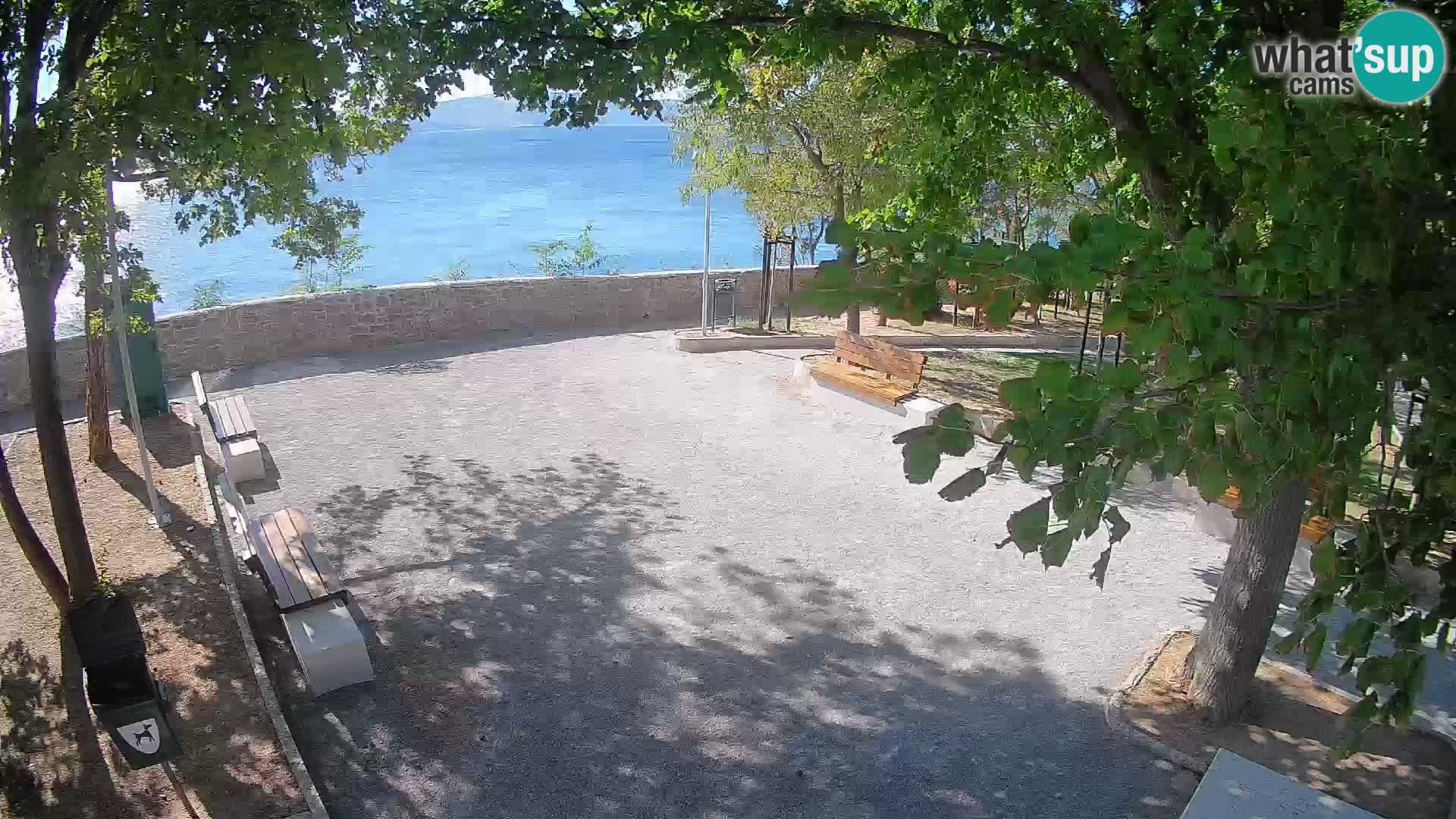Webcam Segna Live | Parco degli Scrittori e Canale del Velebit