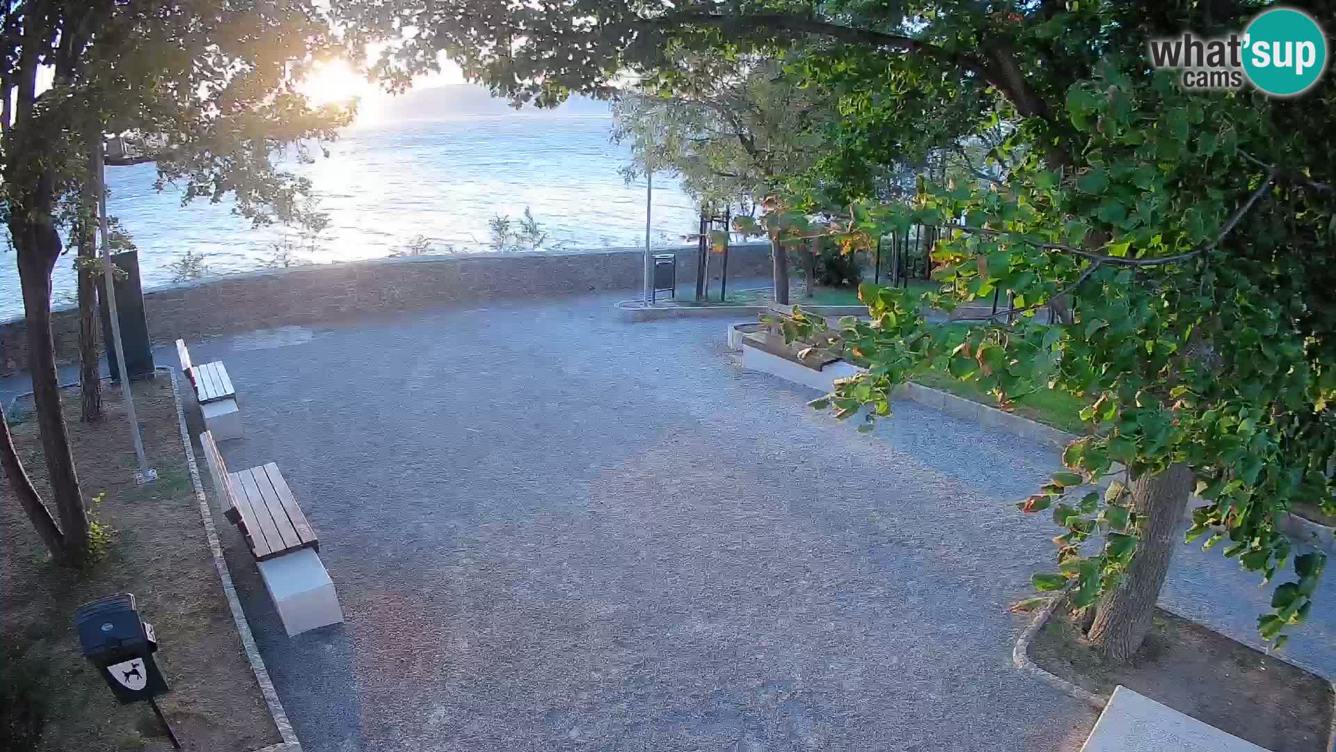 Webcam Segna Live | Parco degli Scrittori e Canale del Velebit