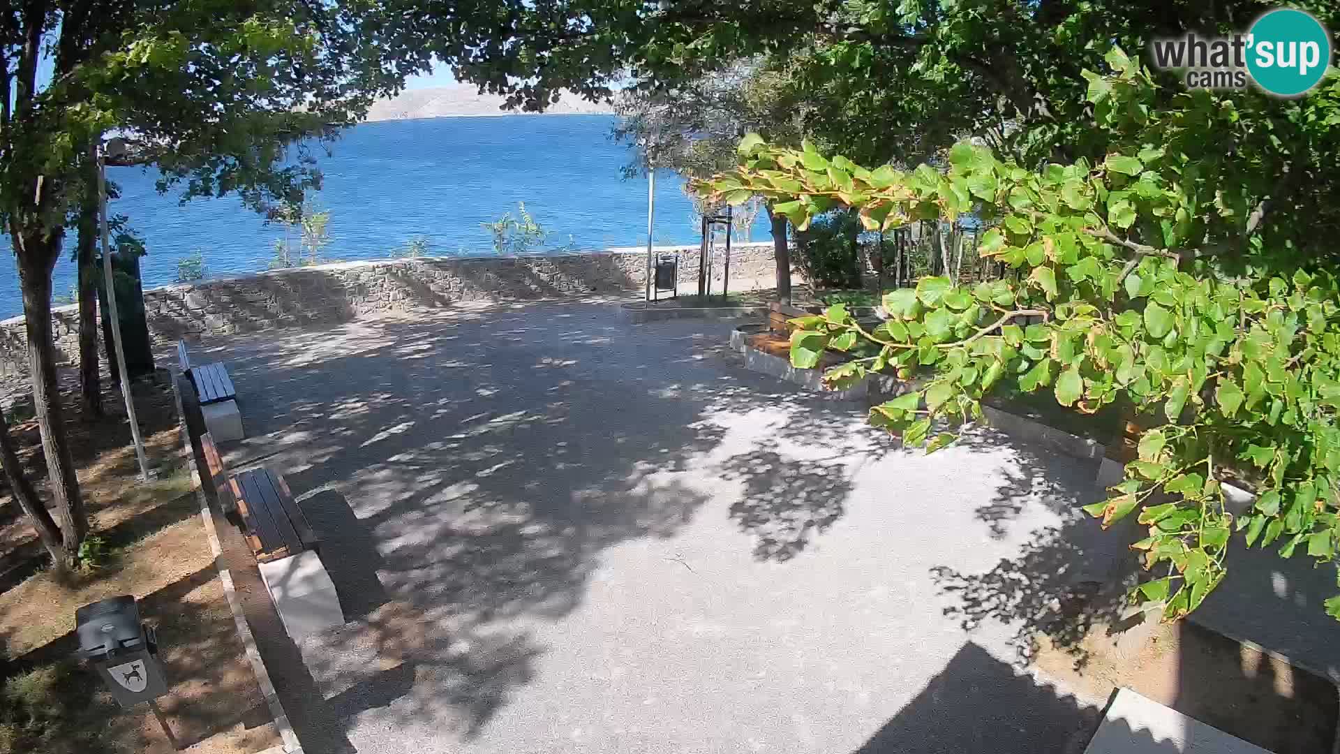 Webcam Segna Live | Parco degli Scrittori e Canale del Velebit
